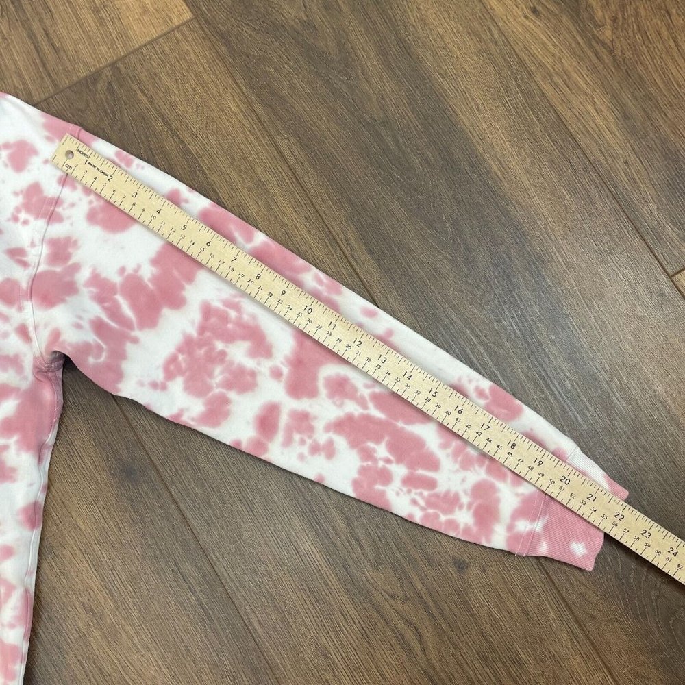 Lululemon‎ All Yours Hoodie Sweatshirt 4 Pink White Tie-Dye Pullover Women's - Picture 14 of 16